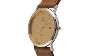 Thumbnail von Omega De Ville Stahl / Gold Quarz Herrenuhr Ref. 196.2430 Klassiker