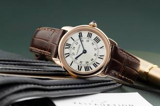 Thumbnail von Cartier Ronde Solo de Cartier Rose Gold / Steel Ref. W6701007 Papers 2017