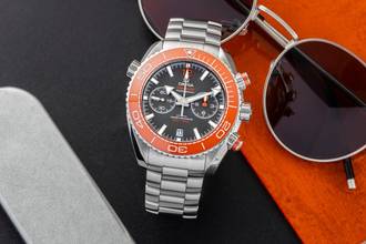 Thumbnail von Omega Seamaster Planet Ocean Chronograph Steel Automatic Ref. 215.30.46.51.99.001 B&P 2020