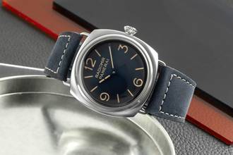 Thumbnail von Panerai Radiomir Tri Giorni Steel Hand-Wound Men's Watch Ref. PAM01335 B&P 2023