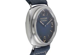 Thumbnail von Panerai Radiomir Tri Giorni Steel Hand-Wound Men's Watch Ref. PAM01335 B&P 2023