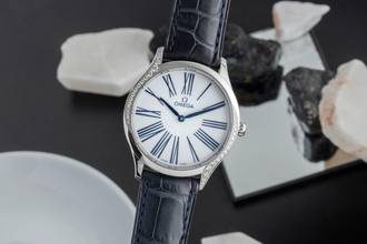 Omega De Ville Trésor Ladies' Watch Diamonds Ref. 428.17.36.60.04.001 Papers