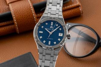 Maurice Lacroix AIKON Steel Automatic Ladies' Watch Ref. AI6006-SS002-450-1 B&P 2023