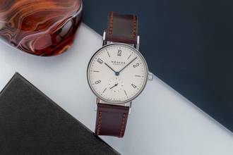 Thumbnail von NOMOS Tangente Einheitspreis 2003 Handaufzug Stahl Box und Papiere 2003
