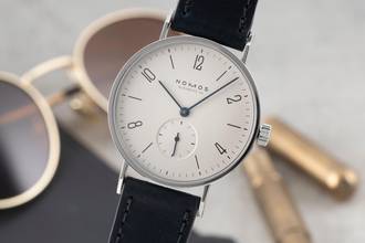 NOMOS Tangente EXPO 2000 Steel Manual Wind Limited Box and Papers 1998