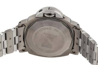 Thumbnail von Panerai Luminor Marina Automatic Steel / Titanium Automatic Men's Watch Ref. PAM00221