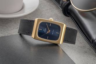 Thumbnail von Omega Genève Navy Holo Dial vergoldet Handaufzug Ref. 511.0469 Klassiker