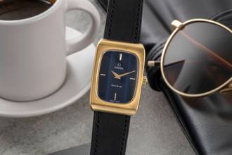 Omega Genève Navy Holo Dial gold-plated manual winding Ref. 511.0469 classic
