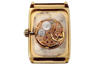 Thumbnail von Omega Genève Navy Holo Dial vergoldet Handaufzug Ref. 511.0469 Klassiker