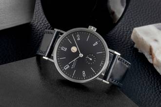 Thumbnail von NOMOS Tangente Tankwart - Wempe 100 limited steel manual winding box & papers 2005
