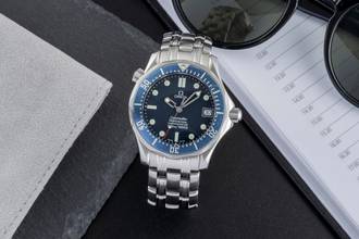 Thumbnail von Omega Seamaster Diver 300 M Professional 300M Steel Automatic Medium Size Ref. 2551.80.00