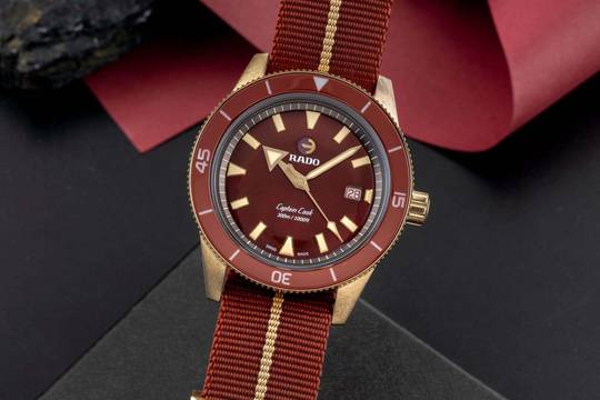  Rado HyperChrome Captain Cook Bronze Automatik Herrenuhr Ref. R32504407 Box & Papiere 2023 