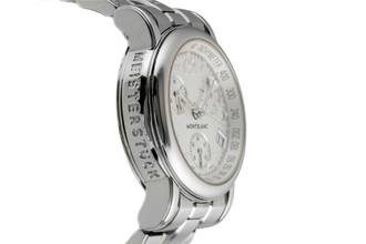Thumbnail von Montblanc Star Meisterstück Chronograph Edelstahl Quarz Damenuhr Ref. 7039