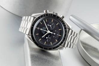 Thumbnail von Omega Speedmaster Professional Moonwatch Chronograph Steel Hand-Wound Ref. 3590.50.00 B&P