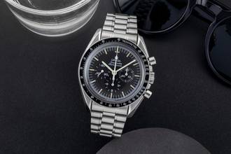 Thumbnail von Omega Speedmaster Professional Moonwatch Chronograph Steel Hand-Wound Ref. 3590.50.00 B&P