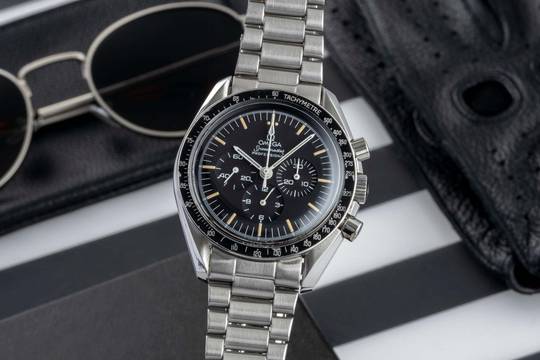 Omega Speedmaster Professional Moonwatch Chronograph Stahl Handaufzug Ref. 3590.50.00 B&P 