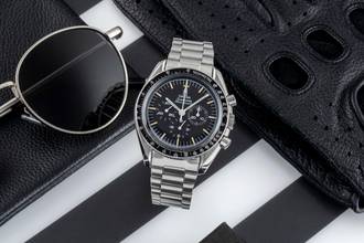 Thumbnail von Omega Speedmaster Professional Moonwatch Chronograph Steel Hand-Wound Ref. 3590.50.00 B&P