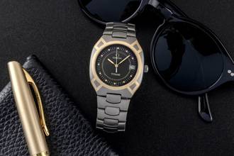 Thumbnail von Omega Seamaster Polaris Titanium Gold Ref. 5814.40.00 Box & Papers 1999