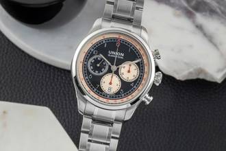 Union Glashütte Belisar Chronograph Steel Ref. D009.427.16.052.00 B&P 2022