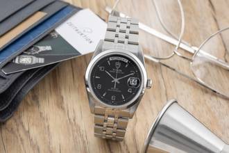 Thumbnail von Tudor Prince Date Day Black Dial Edelstahl Automatik Herren Ref. 76200
