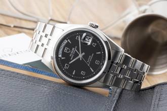 Thumbnail von Tudor Prince Date Day Black Dial Edelstahl Automatik Herren Ref. 76200