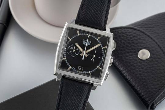  TAG Heuer Monaco Chronograph Stahl Automatik Limited Ref. CS2110 Papiere 1999 