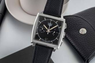 TAG Heuer Monaco Chronograph Steel Automatic Limited Ref. CS2110 Papers 1999