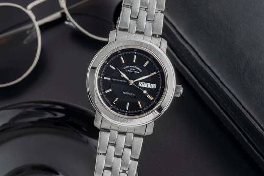  Mühle M99 Chronometer Automatik Titan Herrenuhr Ref. M1-99-20 Box 