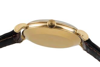 Thumbnail von Omega Bumper Vintage Omega Bumper Automatik 18k (0,750) Gold Ref. 2659 Vintage 1950