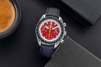 Thumbnail von Omega Speedmaster Reduced Michael Schumacher Red Chronograph Ref. 3510.61