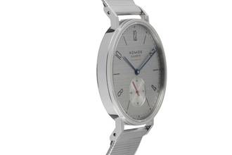Thumbnail von NOMOS Tangente Neomatik 39 Silvercut Stahl Automatik Ref. 141 Box