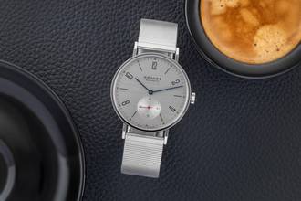 Thumbnail von NOMOS Tangente Neomatik 39 Silvercut Stahl Automatik Ref. 141 Box