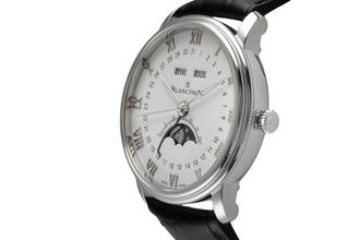 Thumbnail von Blancpain Villeret Complete Calendar Moonphase Men's Watch Ref 6654-1127-55B Papers 2014