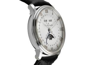 Thumbnail von Blancpain Villeret Complete Calendar Moonphase Men's Watch Ref 6654-1127-55B Papers 2014