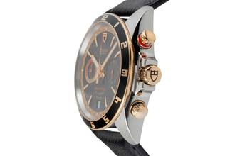 Thumbnail von Tudor Grantour Chrono Fly-Back Steel / Gold Automatic Men's Watch Ref. 20551N Papers 2020