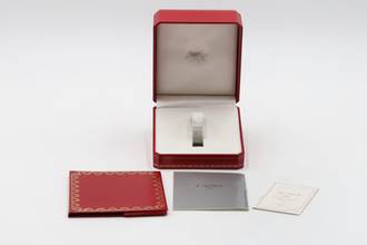 Thumbnail von Cartier Santos Lady Stahl / Gold Automatik Damenuhr Ref. 0907 Klassiker Box