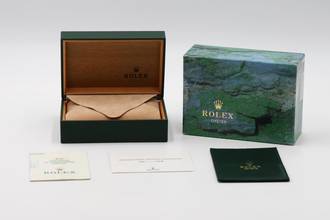 Thumbnail von Rolex Explorer II Black Dial Edelstahl Automatik Herren Ref 16570 Box & Papiere