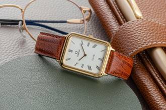 Thumbnail von Omega De Ville vergoldet Quarz Ref.195.0042 Klassiker Vintage