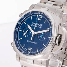 Thumbnail von Panerai Luminor Chrono 44 – PAM 01110 – like NEW – 2024 Full Set