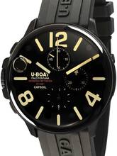U-Boat 8109/E Capsoil Chronograph DLC Men's Watch 45mm 10ATM