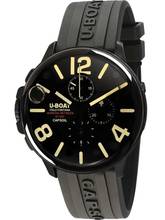 Thumbnail von U-Boat 8109/E Capsoil Chronograph DLC Men's Watch 45mm 10ATM