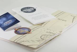 Thumbnail von Longines Lindbergh Hour Angle Spirit Collection 628.5240 Sammlerstück mit orig Flieger Mütze