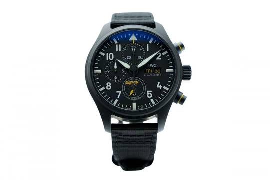 IWC Fliegeruhr Chronograph Pilot Chronograph Edition Royal Maces 44,5mm - Black Ceramic - IW389107 2022