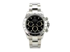 Rolex Daytona stainless steel 116520 black