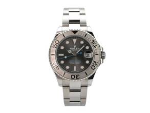 Rolex Yacht-Master 37 Stainless Steel / Platinum 37 Ref. 268622 Rhodium