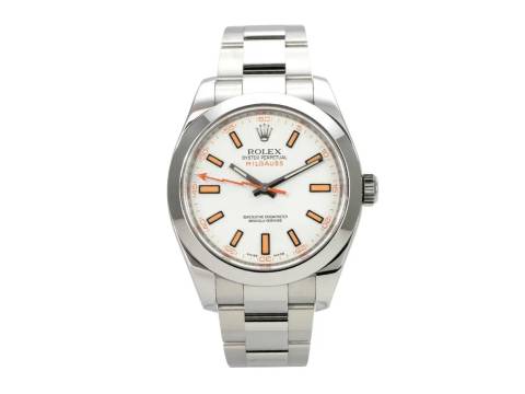  Rolex Milgauss Oyster Perpetual Milgauss 116400 Zifferblatt weiß 