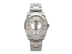 Rolex Oyster Perpetual 36 Ref. 116000 Silver Arabic