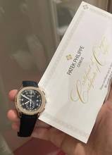 Thumbnail von Patek Philippe Aquanaut BLUE DIAL/Strap 42mm White gold like New Austrian Papers 2021