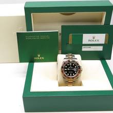 Thumbnail von Rolex GMT-Master II Ref.126711CHNR - Year: 2019 - Full set - LC100 - First purchase receipt Rootbeer Full set