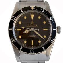 Thumbnail von Rolex Submariner (No Date) 5508 “James Bond” brown to tritium dial TOP Condition 1959